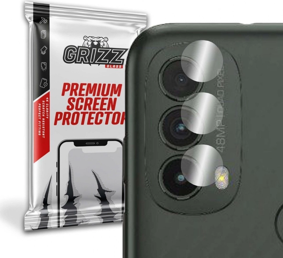 GrizzGlass Szkło hybrydowe na aparat Grizz