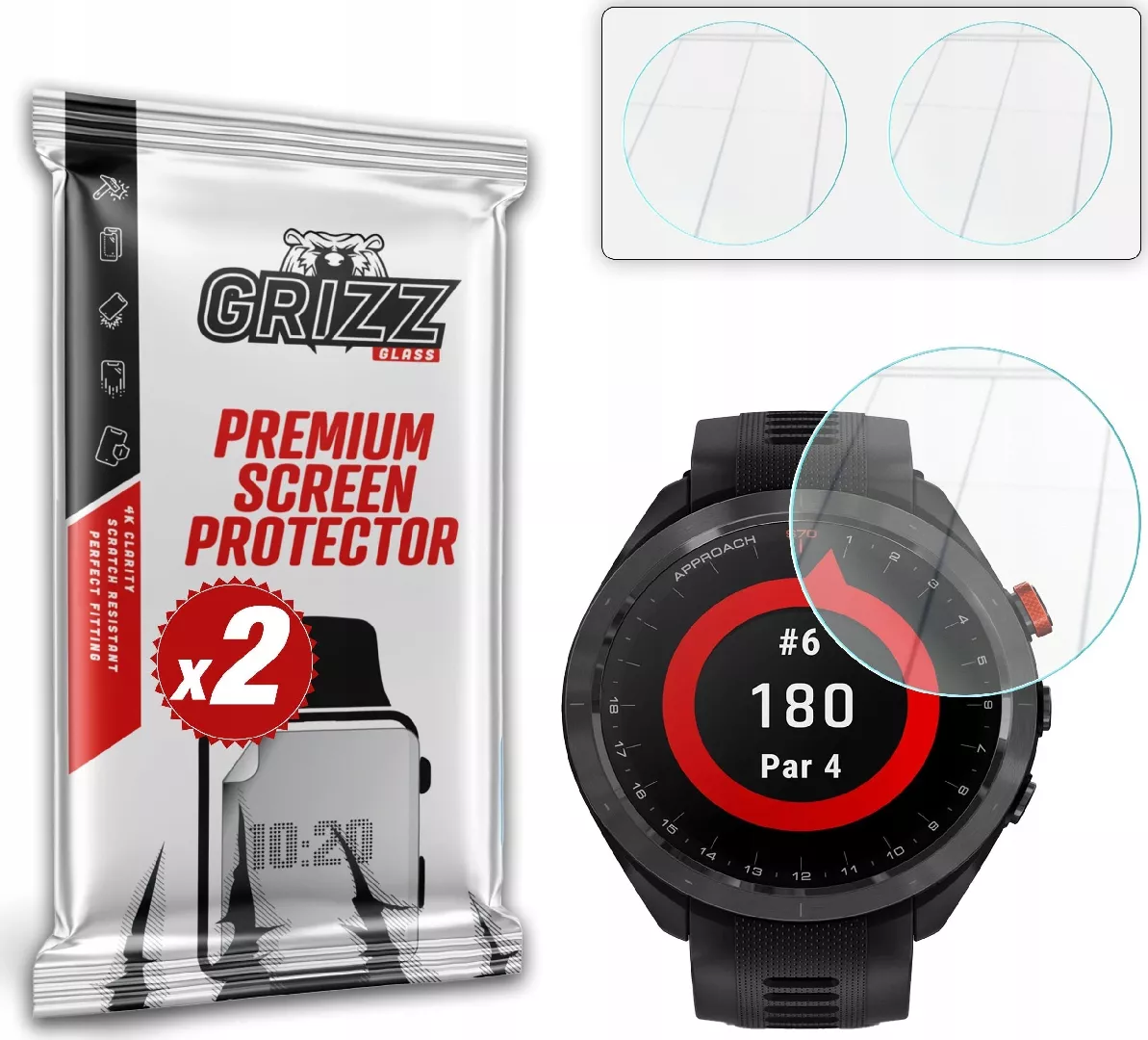 GrizzGlass HybridGlass hybrid glass for Garmin