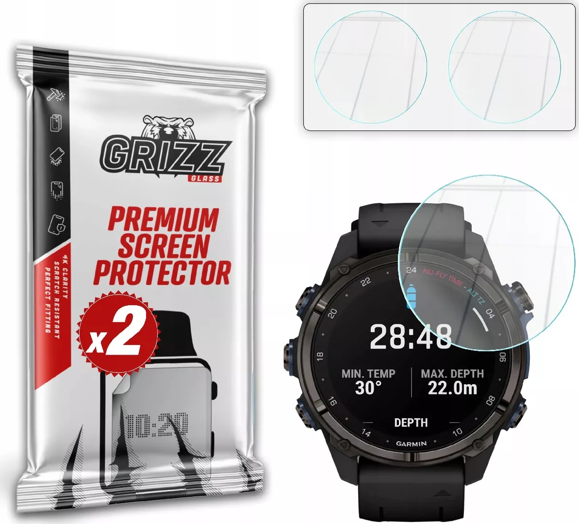 GrizzGlass HybridGlass hybrid glass for Garmin