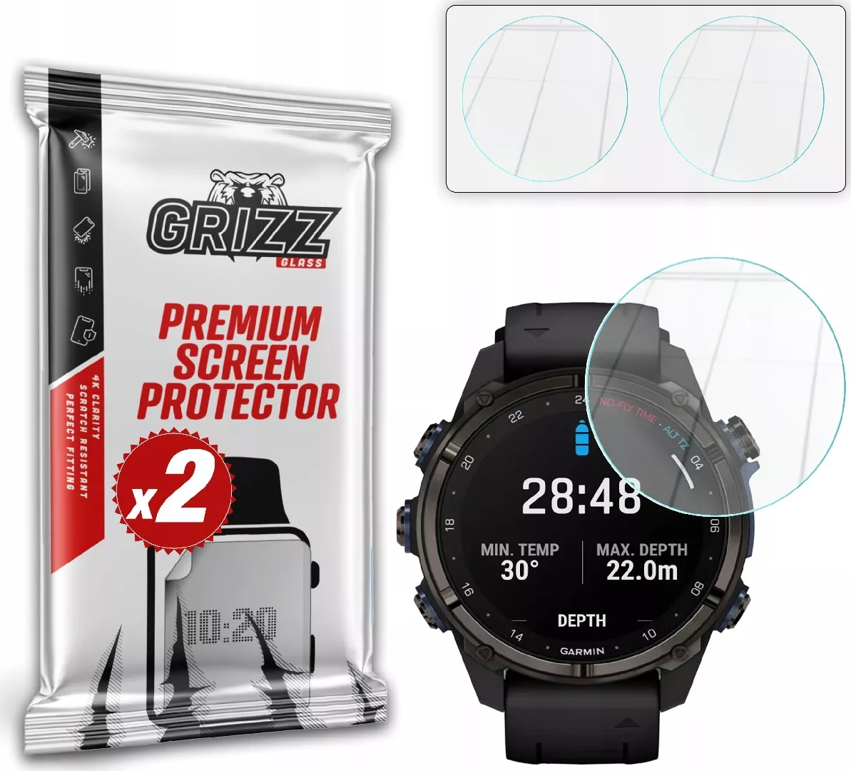GrizzGlass HybridGlass hybrid glass for Garmin