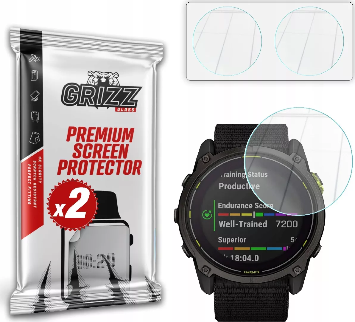 GrizzGlass HybridGlass hybrid glass for Garmin