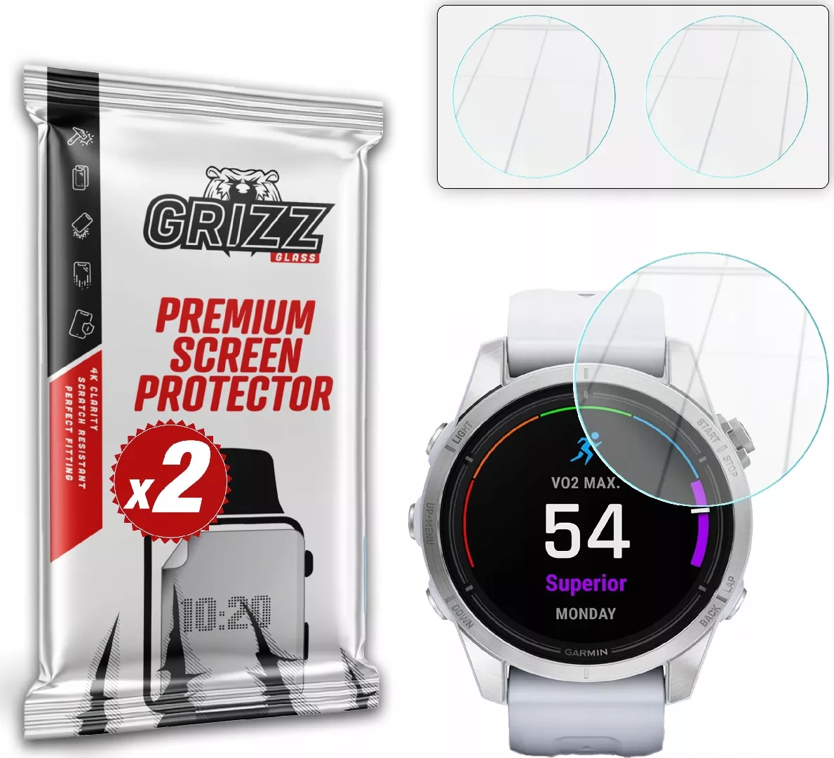 GrizzGlass HybridGlass hybrid glass for Garmin