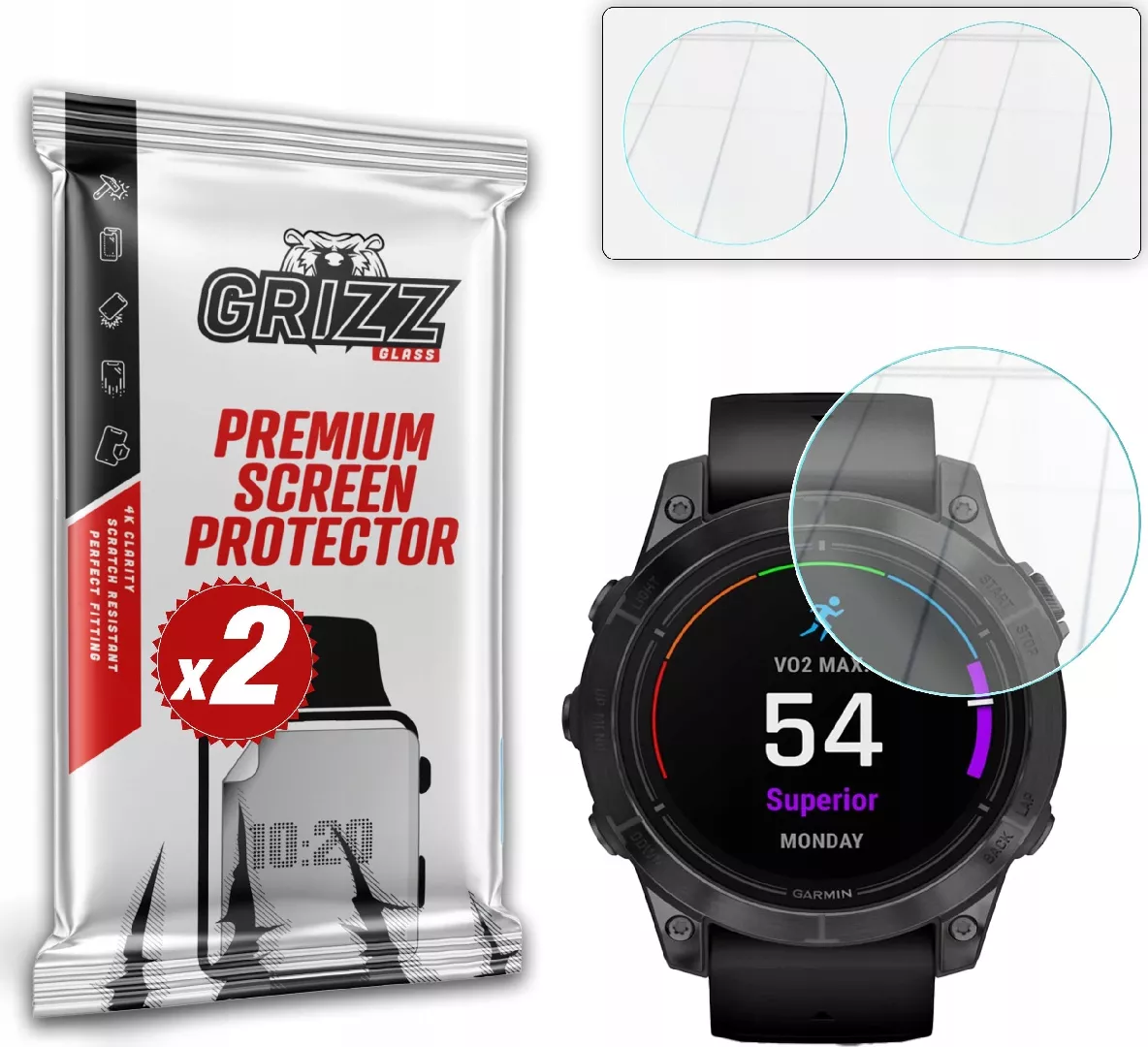 GrizzGlass HybridGlass hybrid glass for Garmin