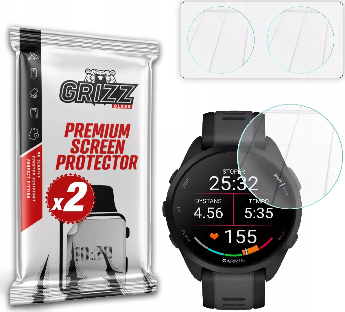GrizzGlass HybridGlass hybrid glass for Garmin
