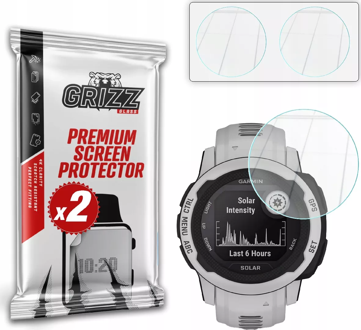 GrizzGlass HybridGlass hybrid glass for Garmin