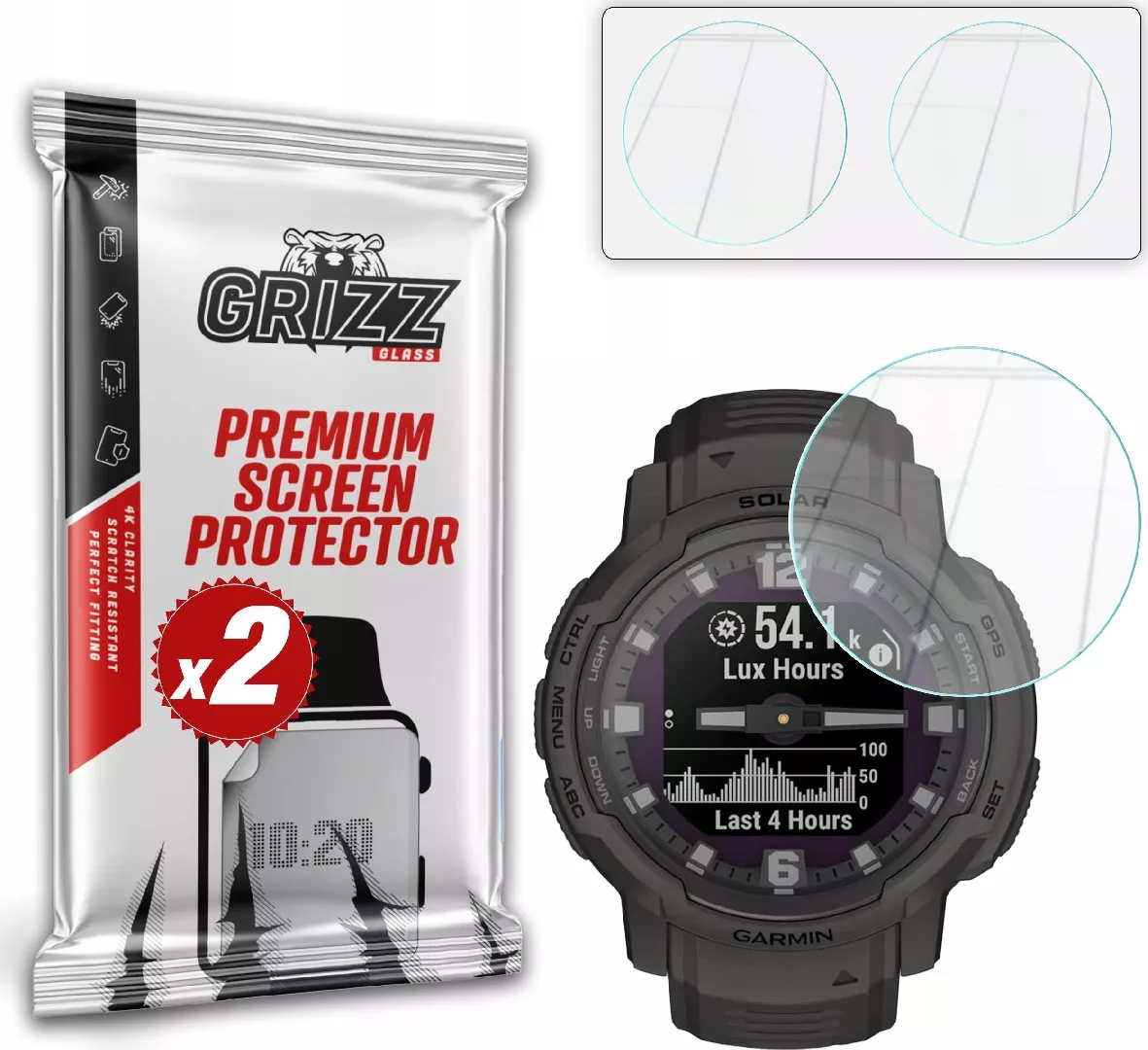 GrizzGlass HybridGlass hybrid glass for Garmin