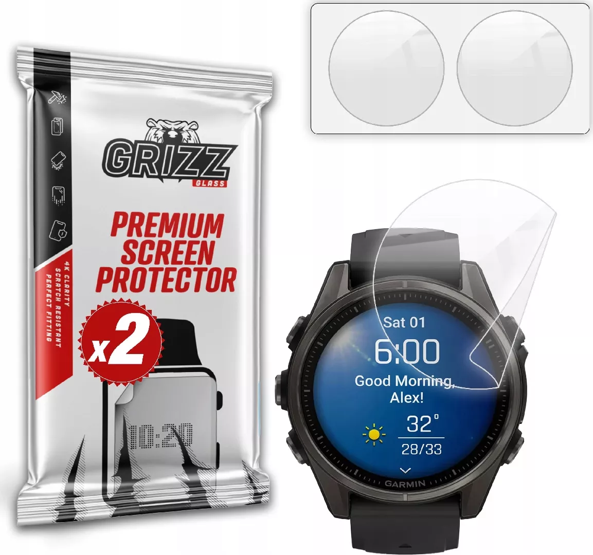 GrizzGlass CeramicFilm ceramic foil for Garmin