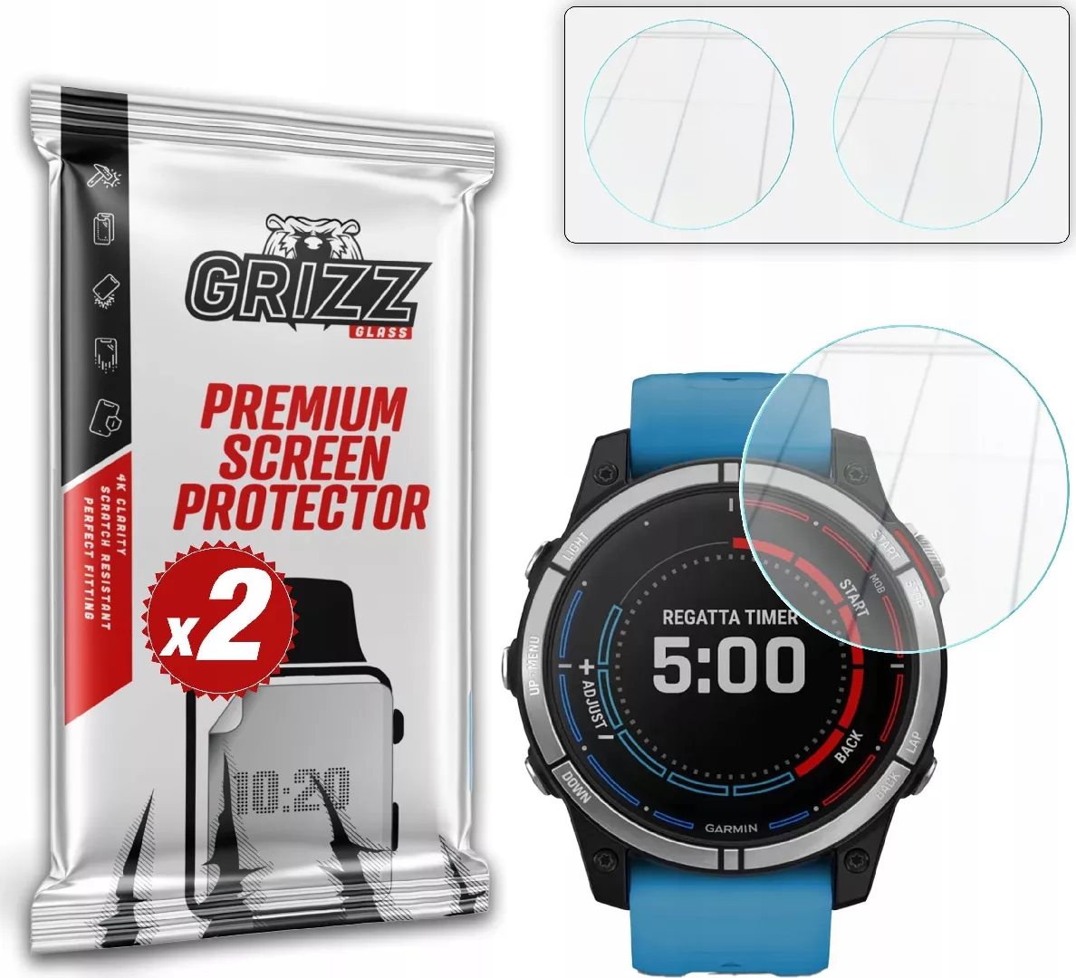 GrizzGlass HybridGlass hybrid glass for Garmin
