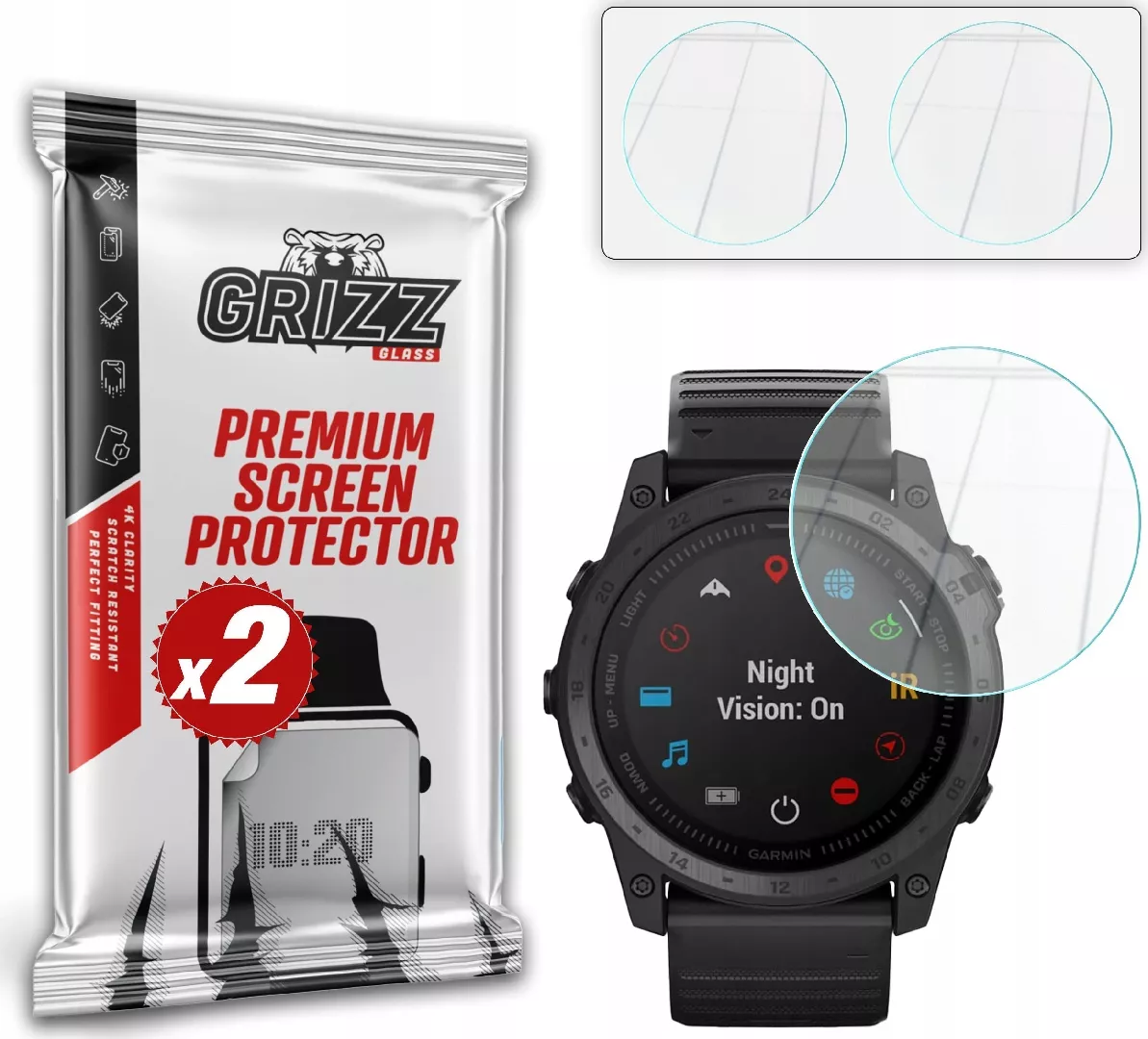 GrizzGlass HybridGlass hybrid glass for Garmin