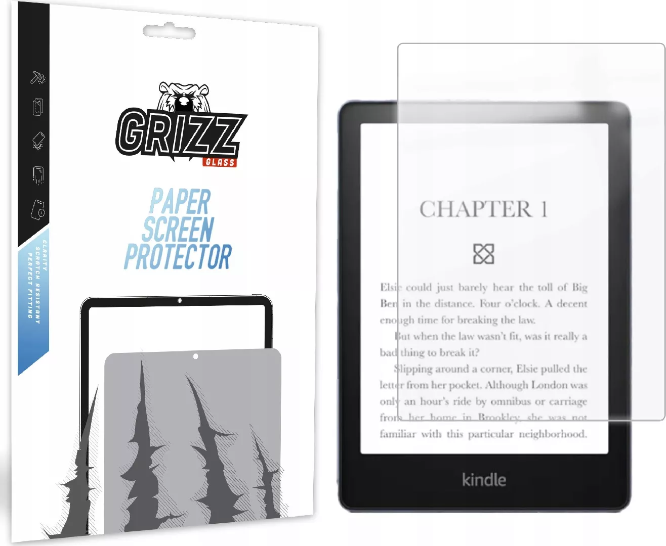 Folia matowa GrizzGlass PaperScreen do Amazon