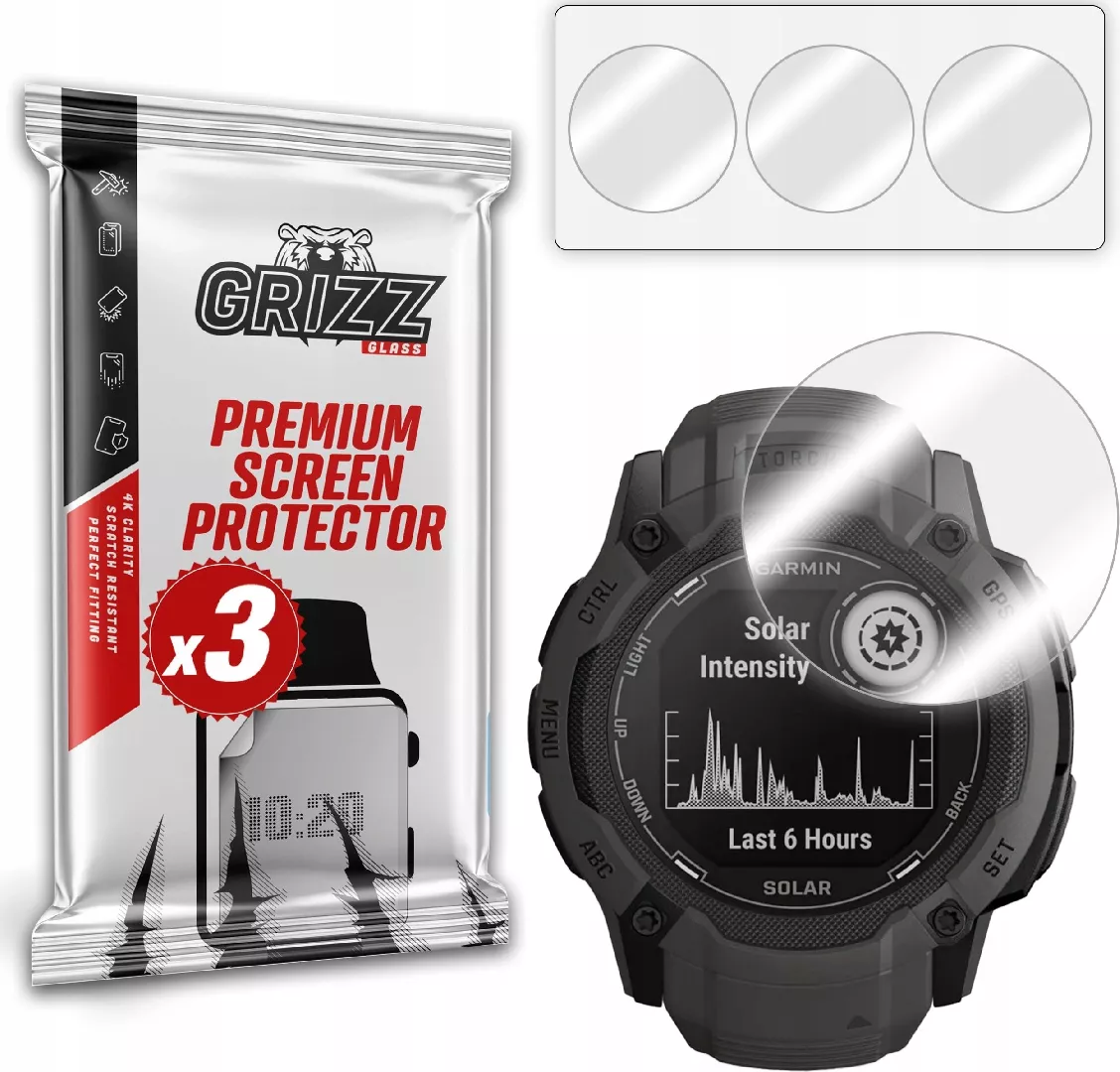GrizzGlass Hydrofilm hydrogel foil for Garmin
