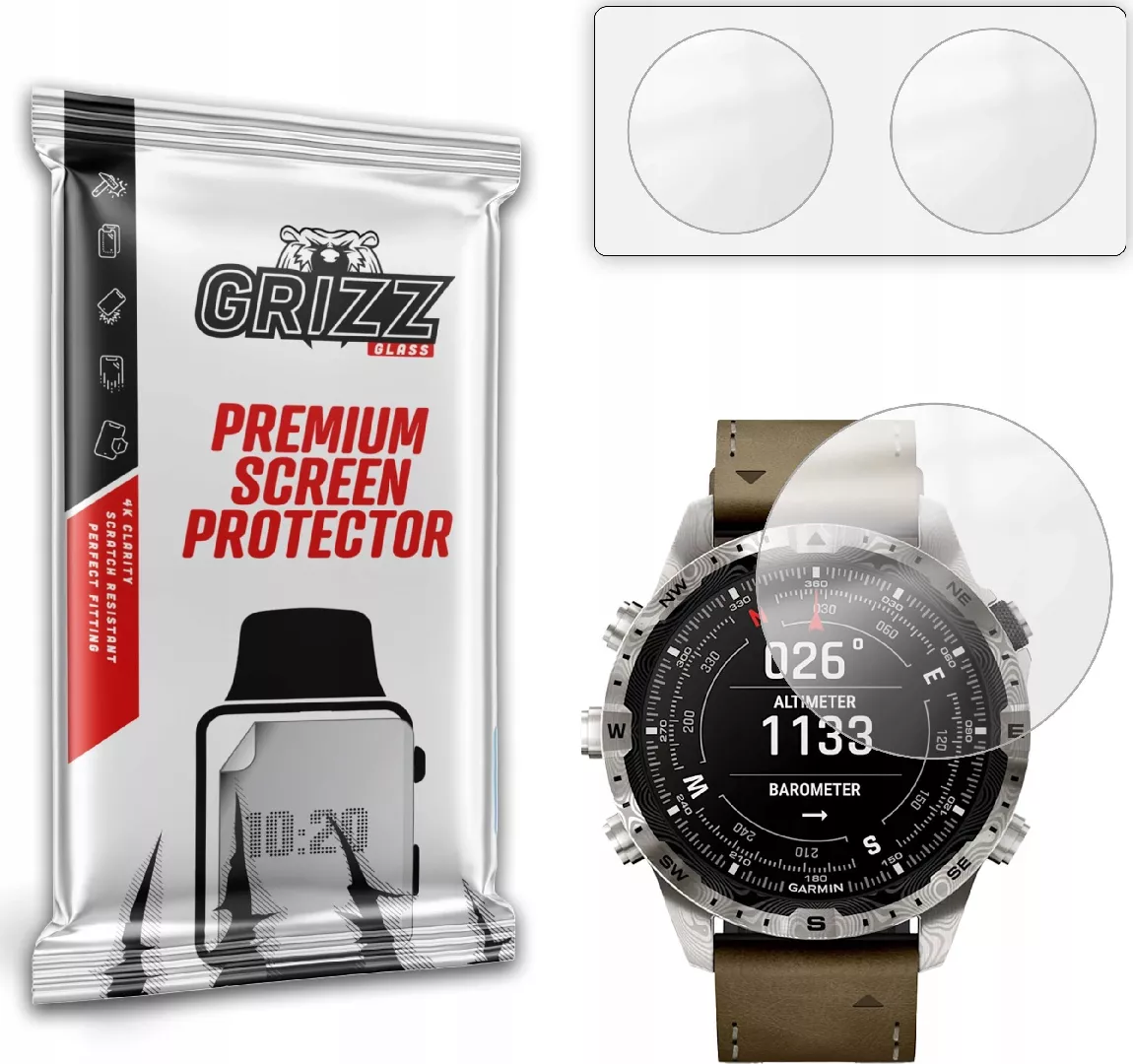 GrizzGlass PaperScreen matte foil for Garmin