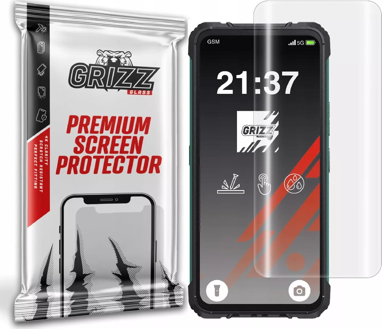 GrizzGlass Hydrofilm hydrogel foil for Cubot