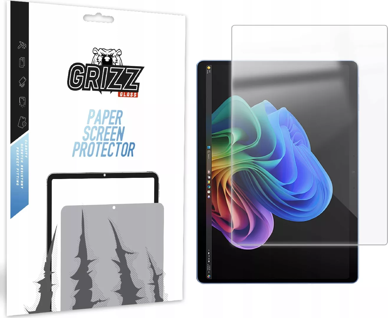 GrizzGlass PaperScreen matte foil for Microsoft