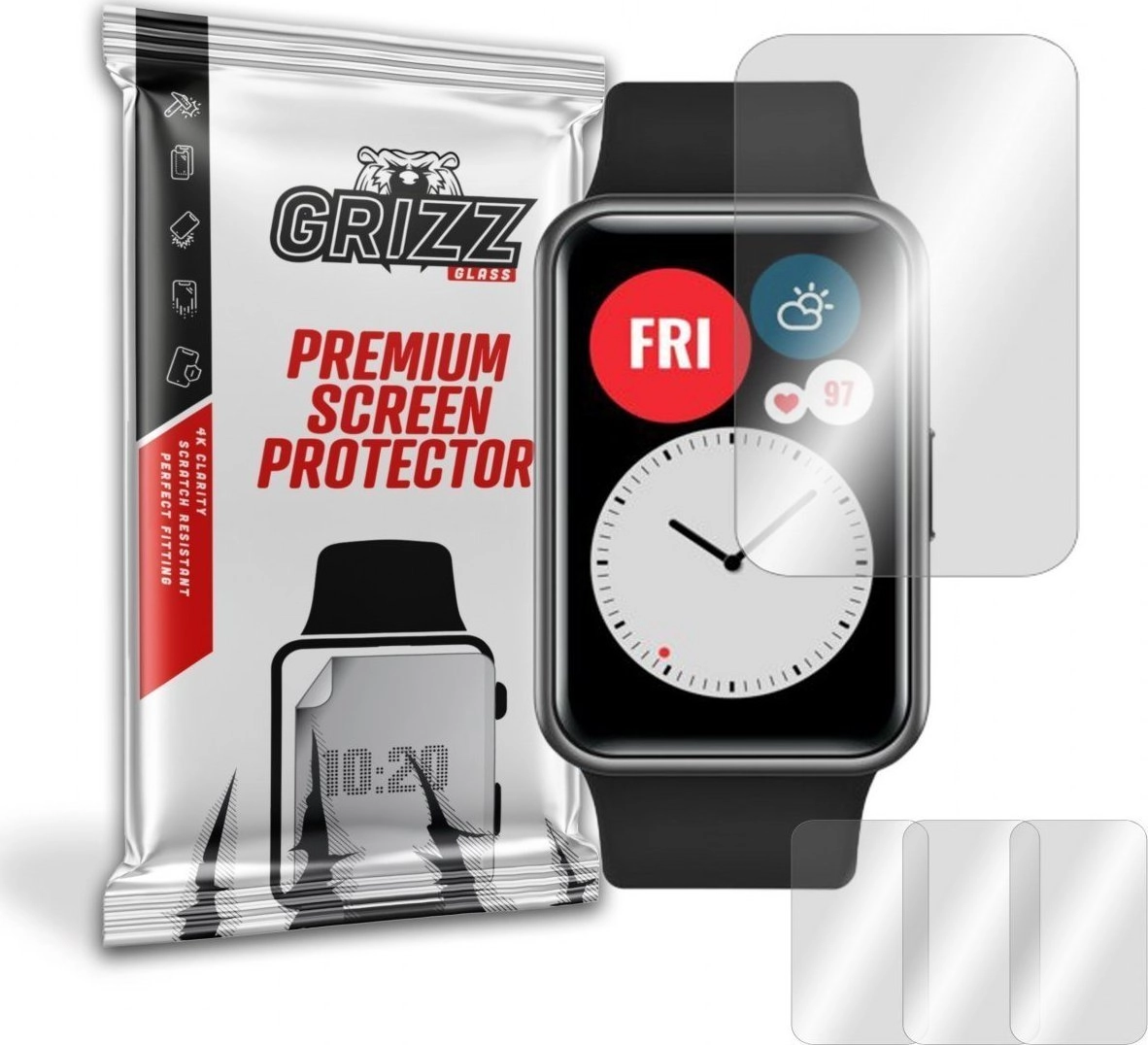GrizzGlass Folia hydrożelowa Grizz Huawei Watch