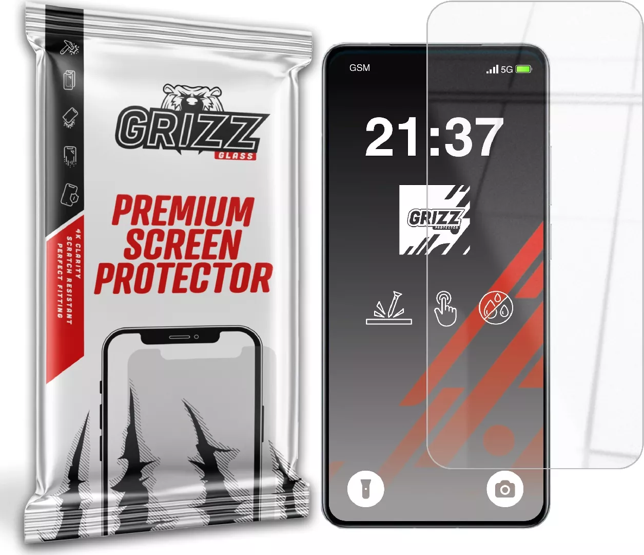 GrizzGlass HybridGlass hybrid glass for Realme