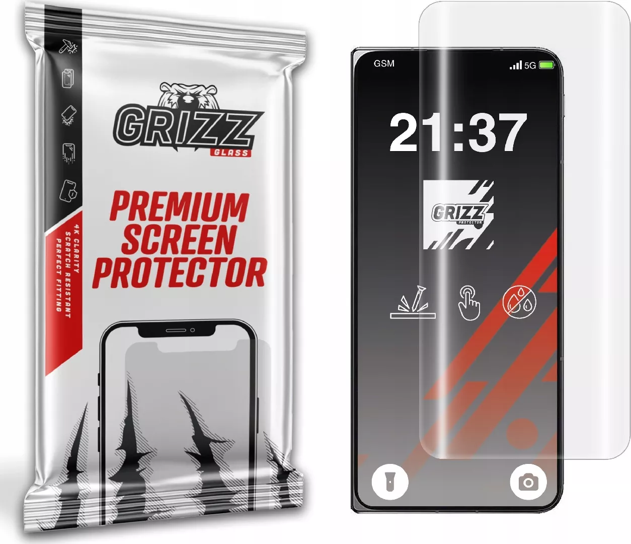 Folia hydrożelowa GrizzGlass Hydrofilm do Oppo