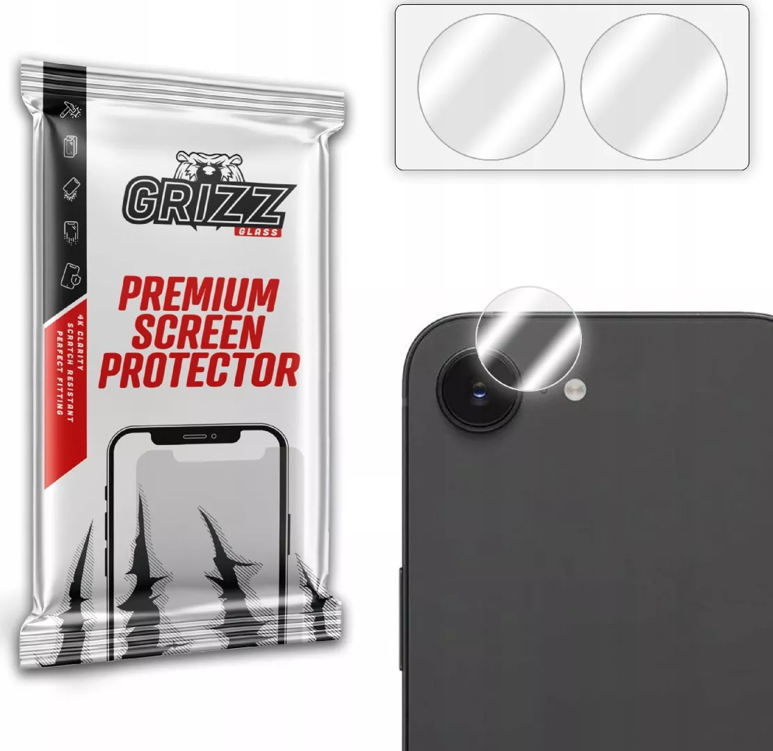 GrizzGlass HybridGlass Camera Glass for Apple