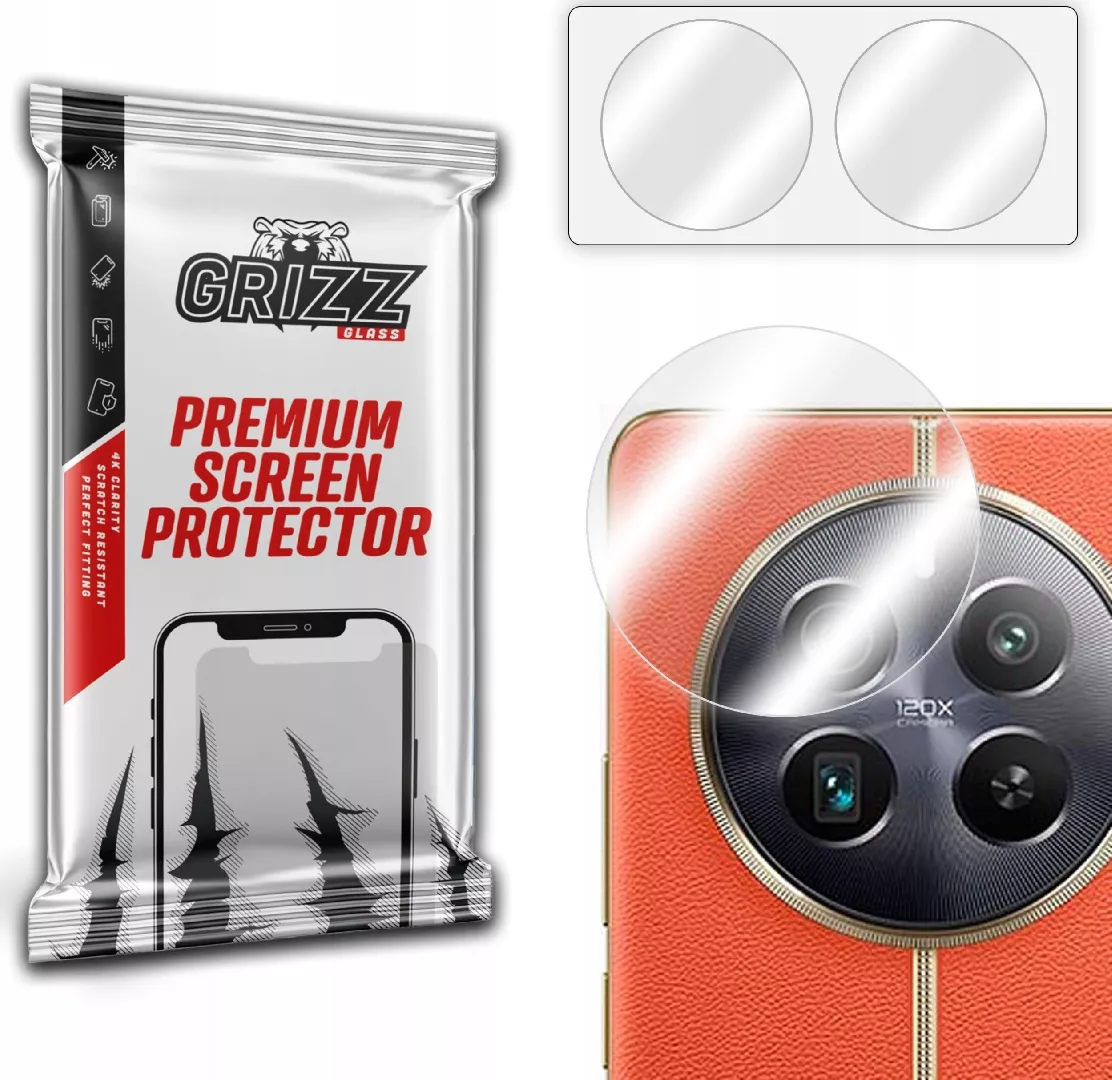 GrizzGlass HybridGlass Camera Glass for Realme