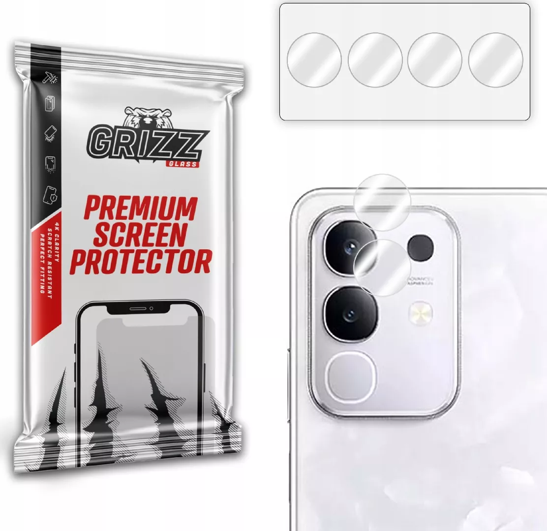 GrizzGlass HybridGlass Camera Glass for Vivo