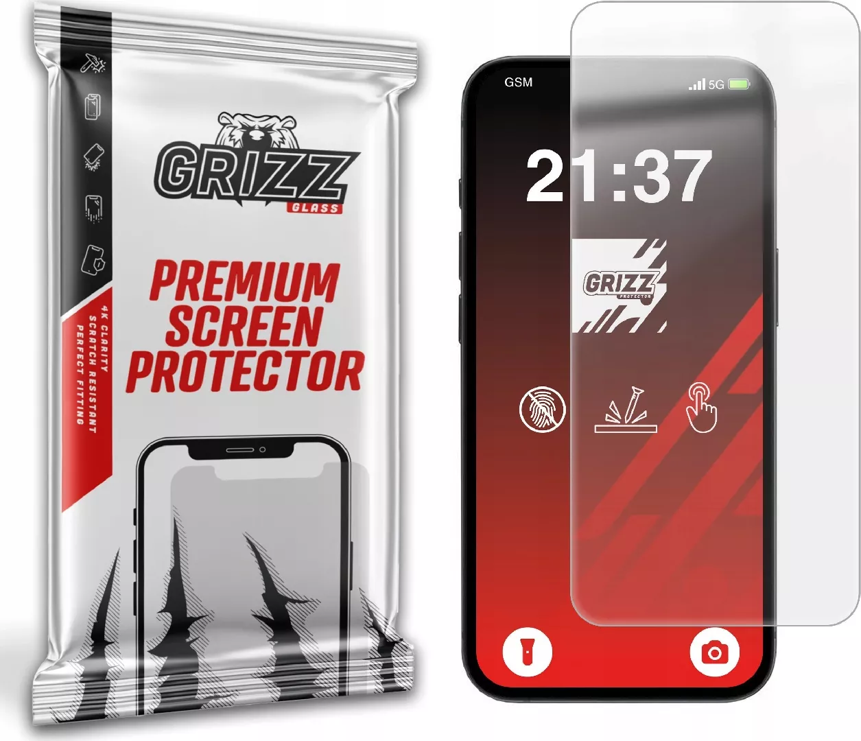 GrizzGlass PaperScreen matte foil for Apple