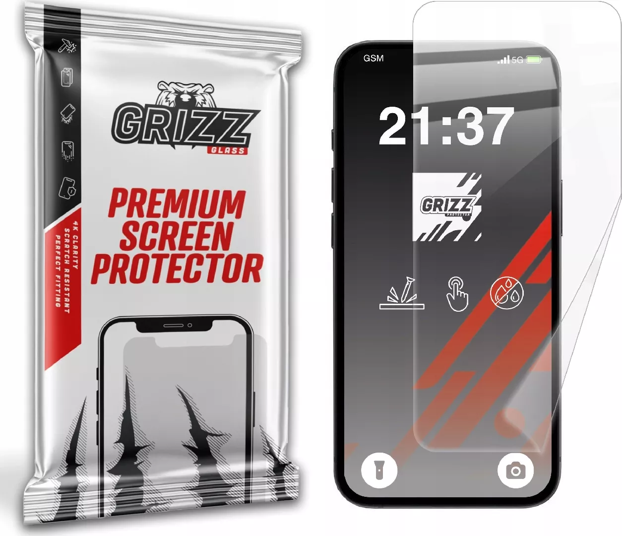GrizzGlass CeramicFilm ceramic foil for Apple