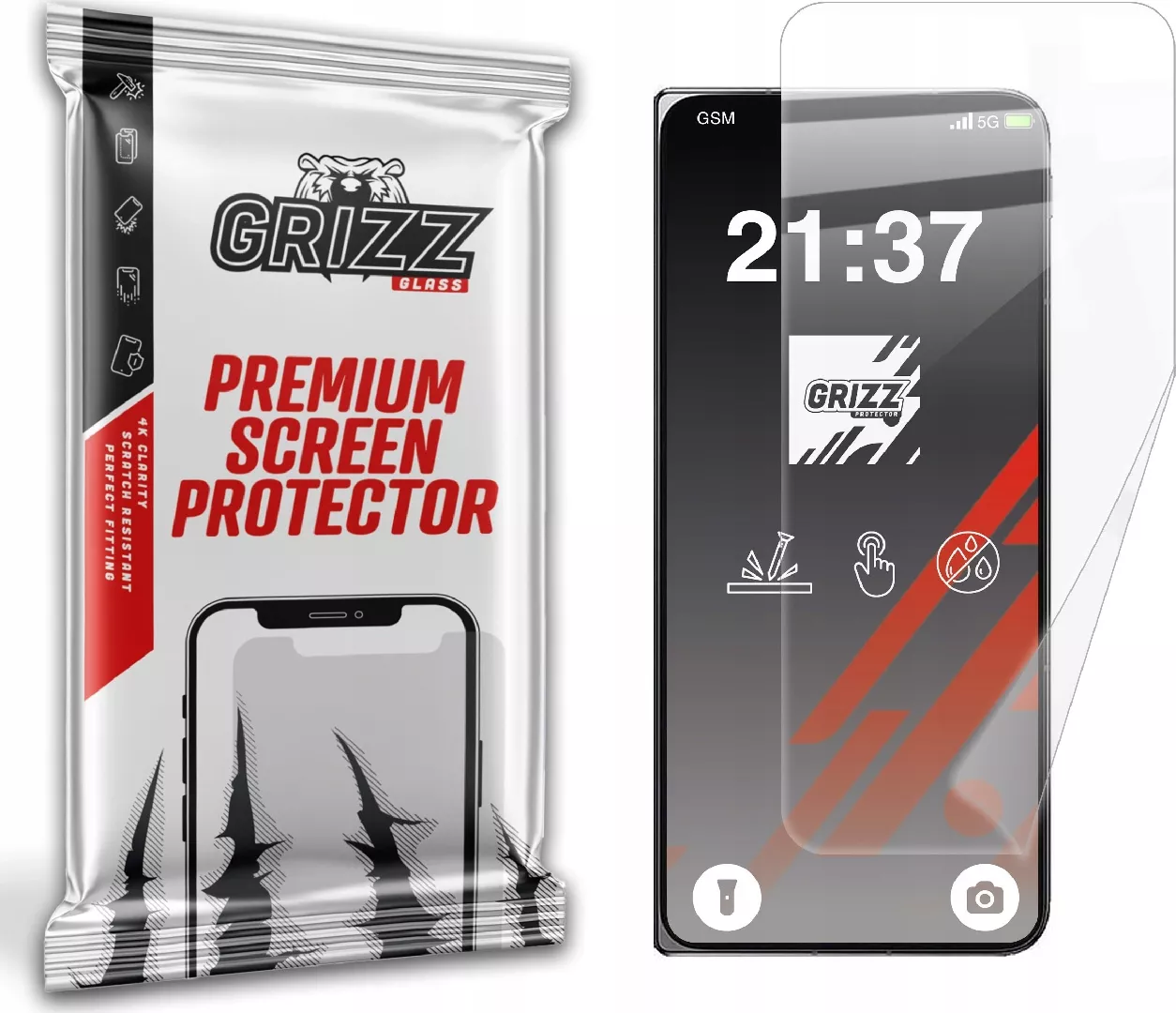 GrizzGlass CeramicFilm ceramic foil for Oppo