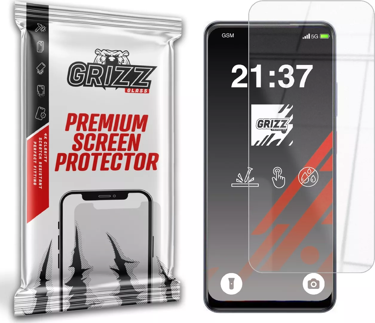 GrizzGlass HybridGlass hybrid glass for ZTE