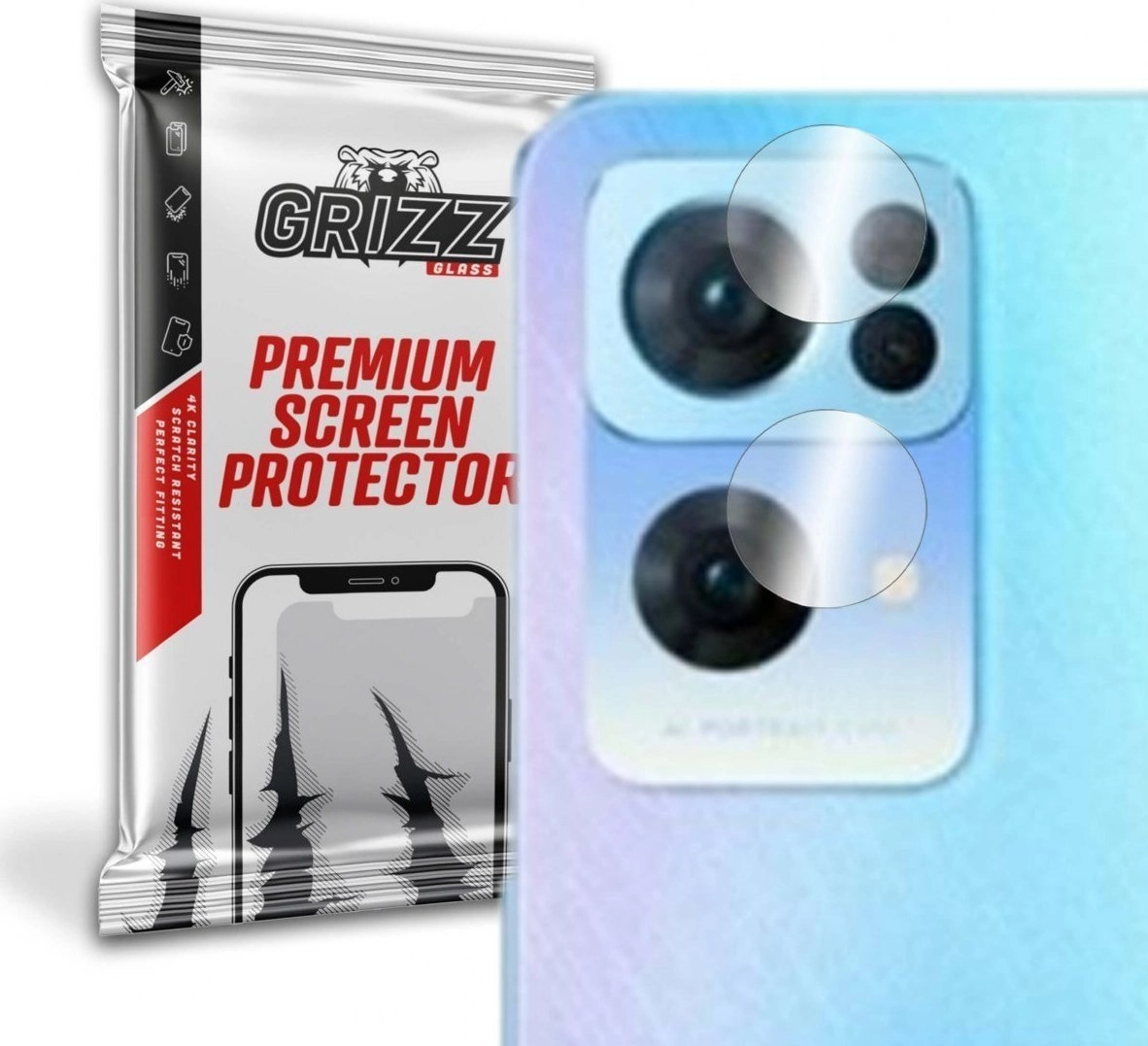 GrizzGlass Szkło hybrydowe na aparat Grizz