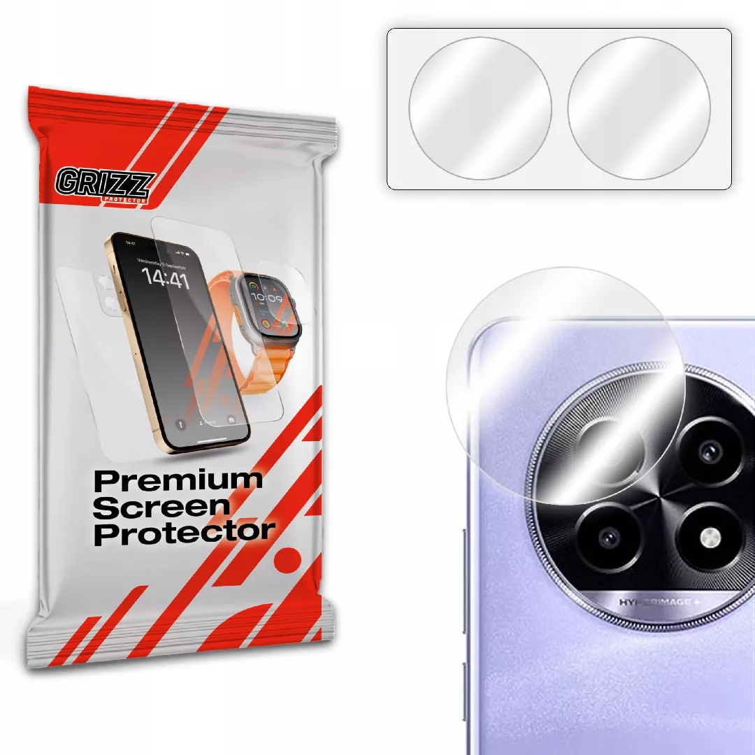 GrizzGlass HybridGlass Camera Glass for Realme