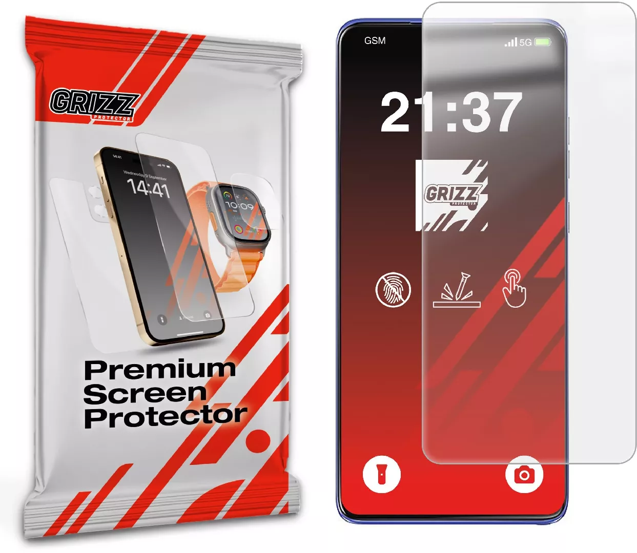 Folia matowa GrizzGlass PaperScreen do Motorola