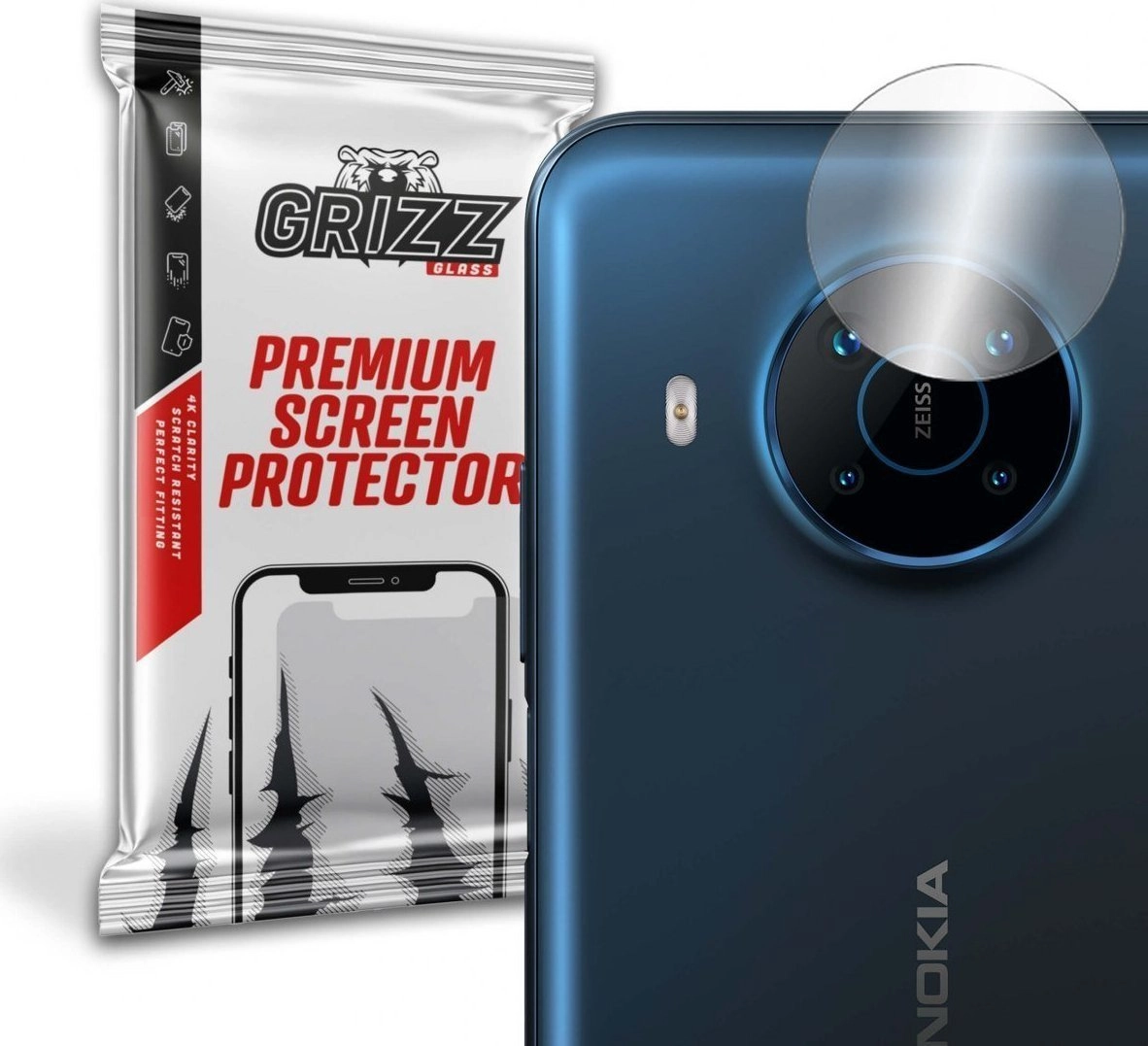 GrizzGlass Szkło hybrydowe na aparat Grizz