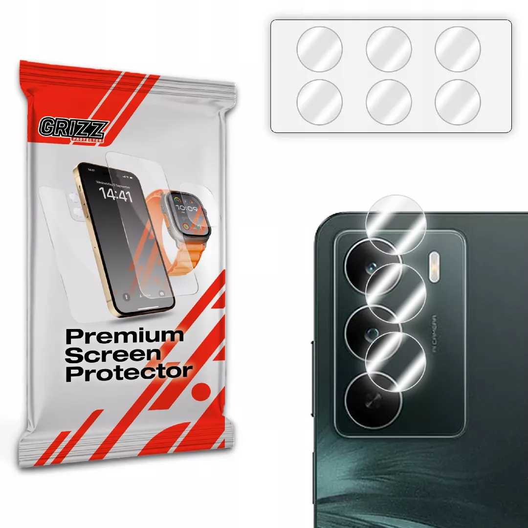 GrizzGlass HybridGlass Camera Glass for Realme