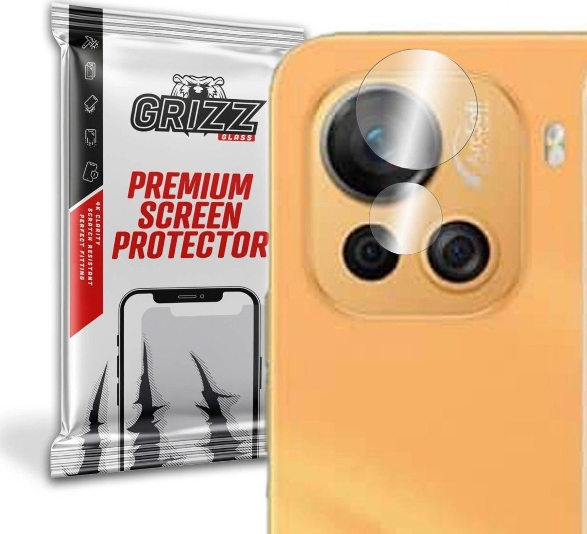 GrizzGlass Szkło hybrydowe na aparat Grizz