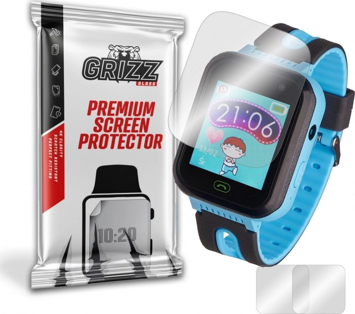 GrizzGlass Szkło hybrydowe Grizz Garett Kids