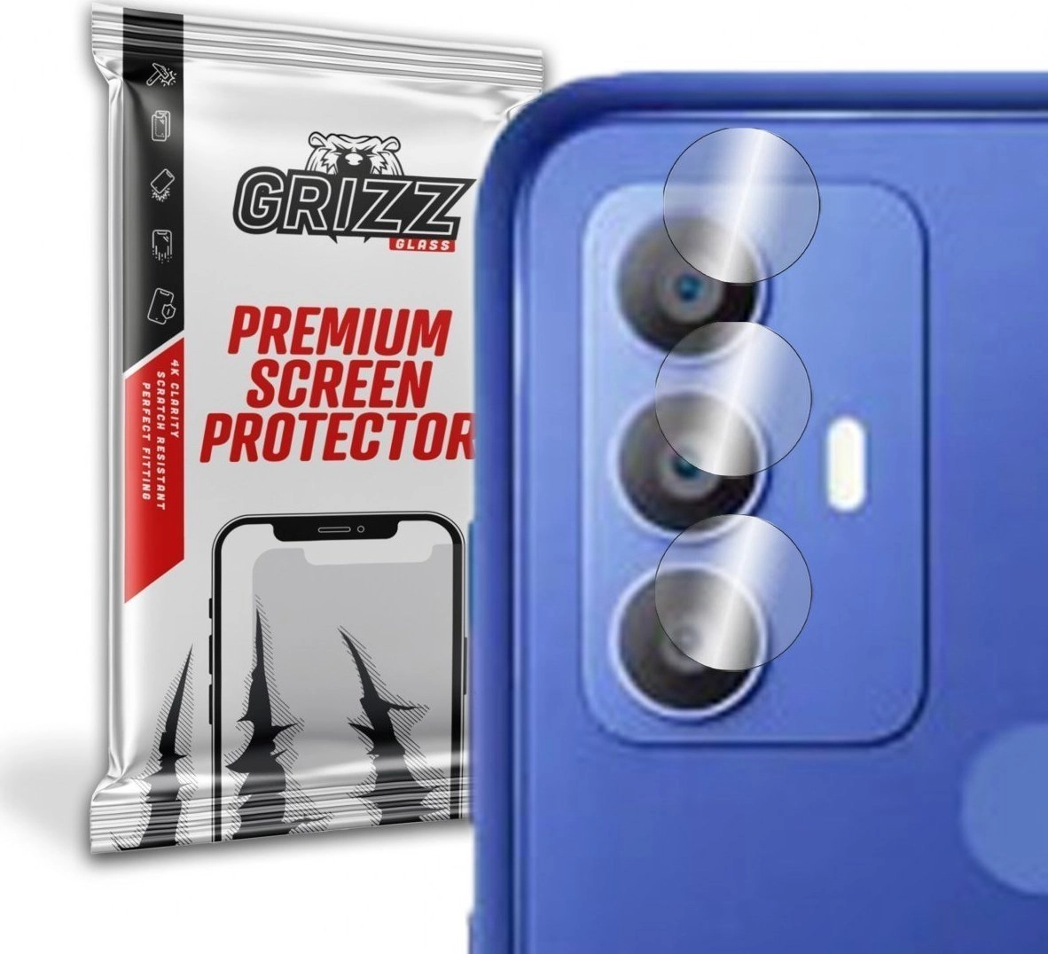 GrizzGlass Szkło hybrydowe na aparat Grizz