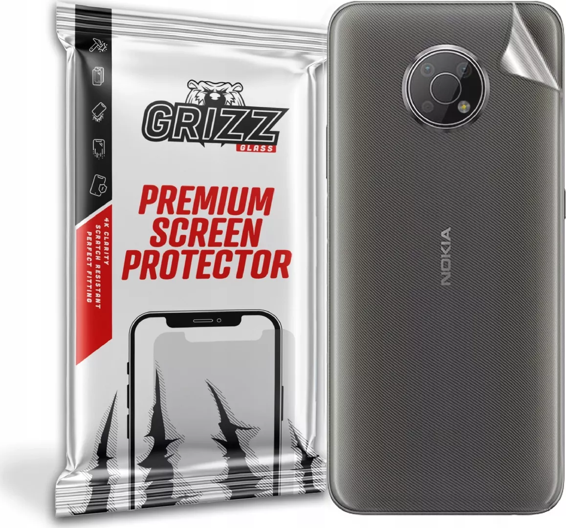 GrizzGlass Back foil for Grizz Nokia