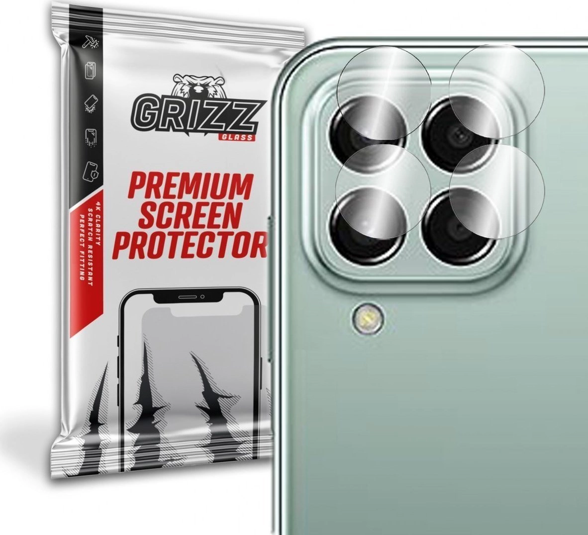 GrizzGlass Szkło hybrydowe na aparat Grizz