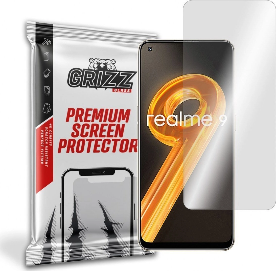 GrizzGlass Szkło hybrydowe Grizz Realme 9