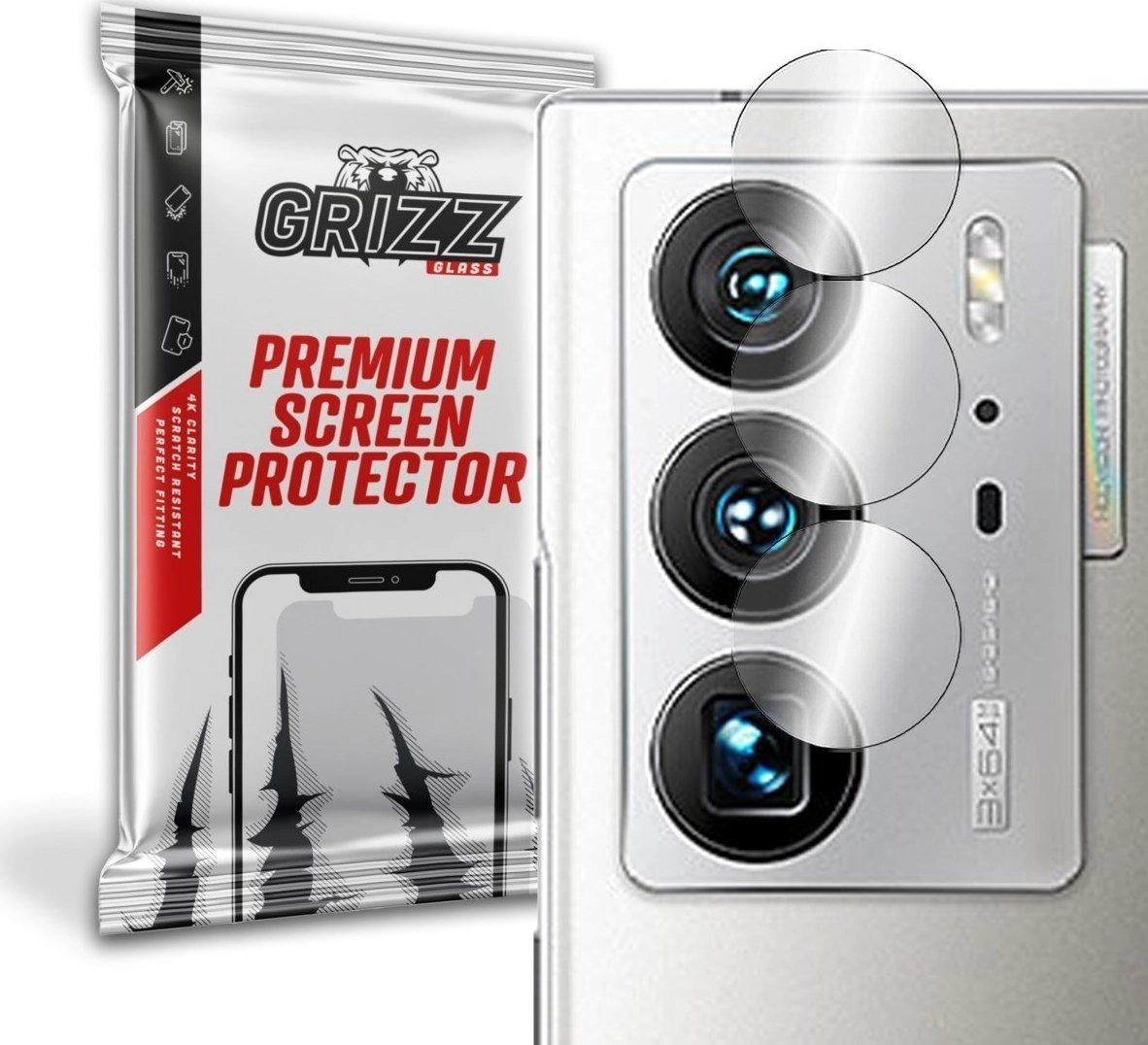 GrizzGlass Szkło hybrydowe na aparat Grizz
