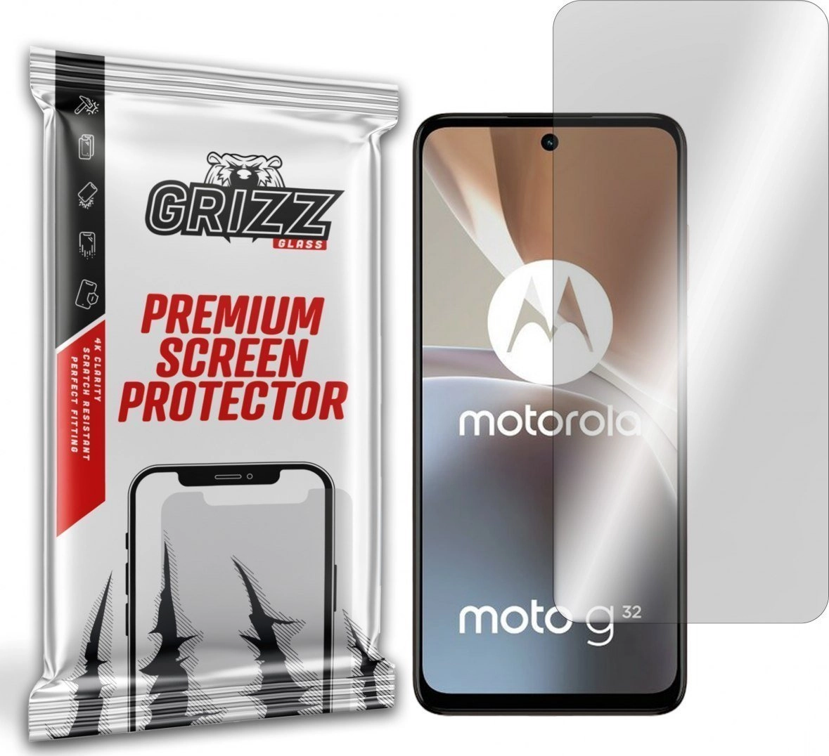 GrizzGlass Szkło hybrydowe Grizz Motorola Moto