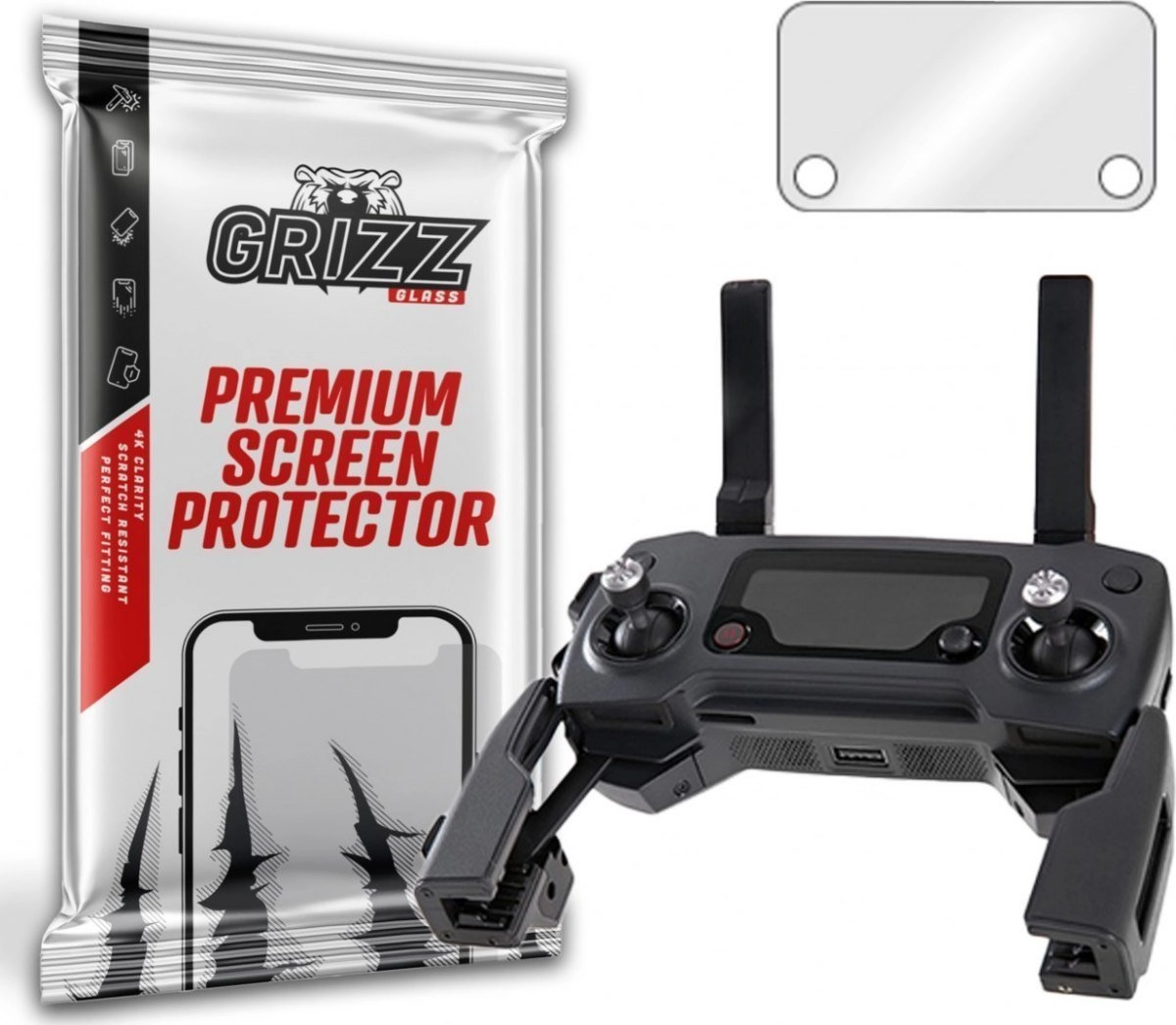 GrizzGlass Folia hydrożelowa Grizz DJI RC1B