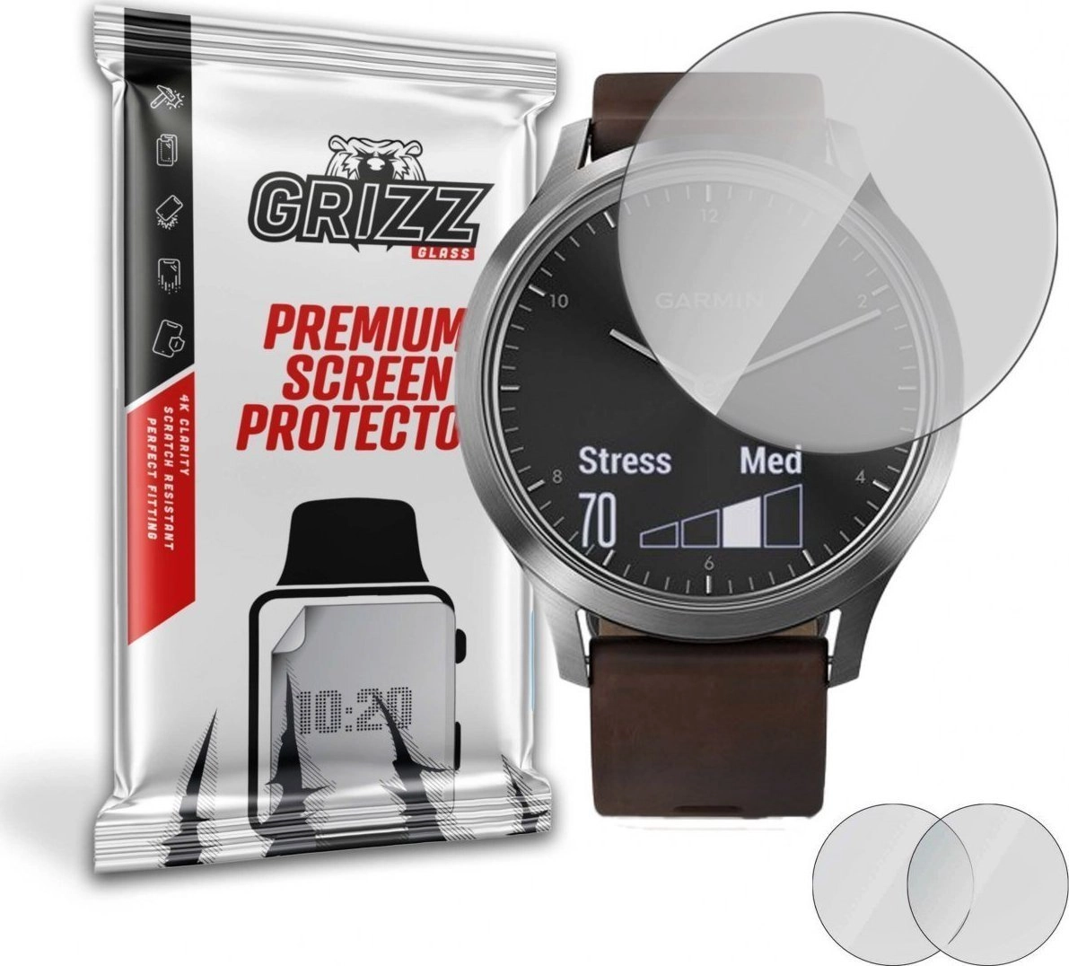 GrizzGlass Folia matowa Grizz Garmin Vivomove