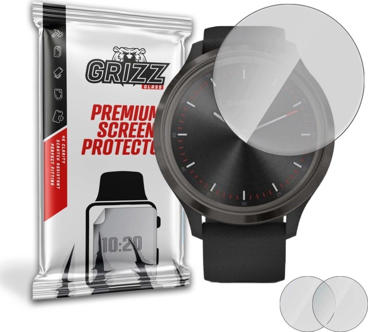 GrizzGlass Folia matowa Grizz Garmin Vivomove