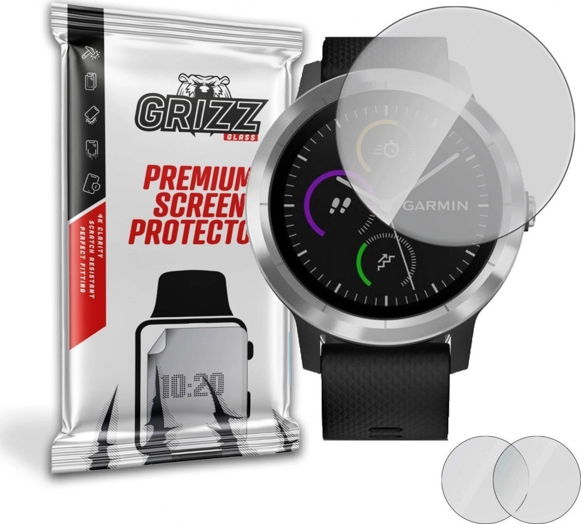 GrizzGlass Folia matowa Grizz Garmin Vivoactive