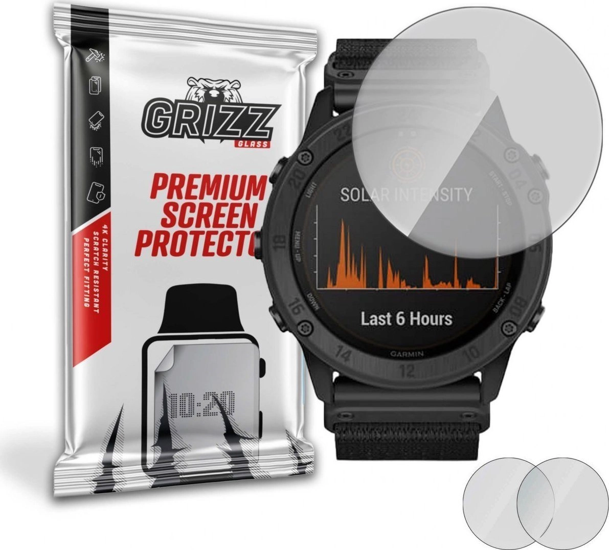 GrizzGlass Folia matowa Grizz Garmin Tactix