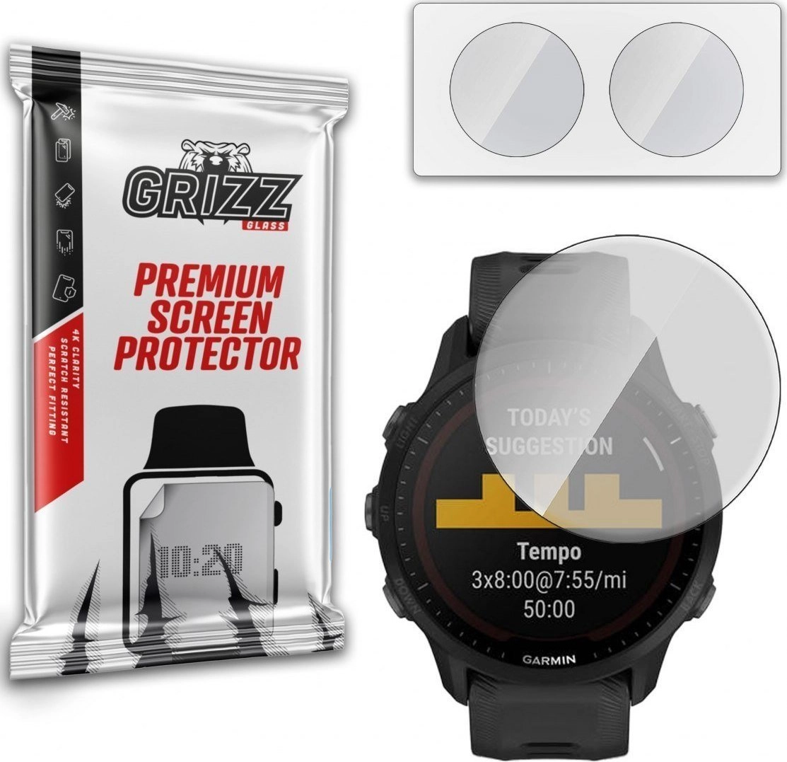 GrizzGlass Folia matowa Grizz Garmin Forerunner