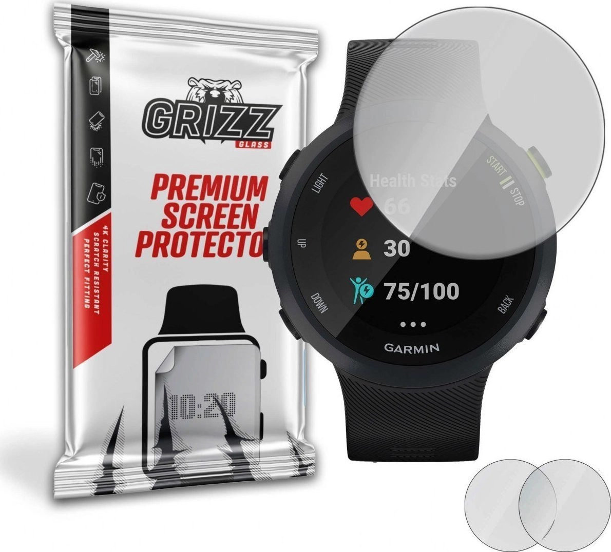 GrizzGlass Folia matowa Grizz Garmin Forerunner