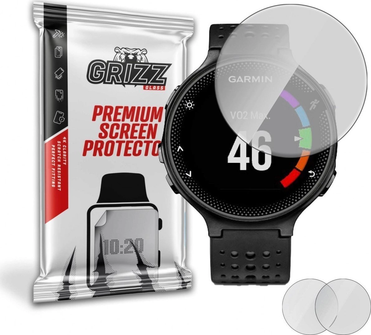 GrizzGlass Folia matowa Grizz Garmin Forerunner