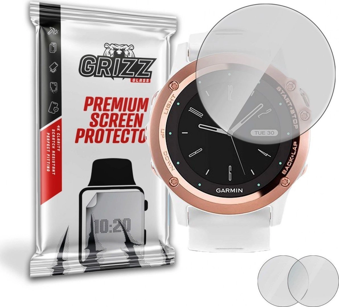 GrizzGlass Folia matowa Grizz Garmin Fenix